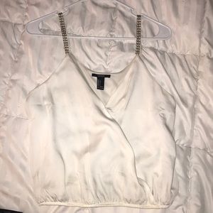 Forever 21 cami with beaded straps